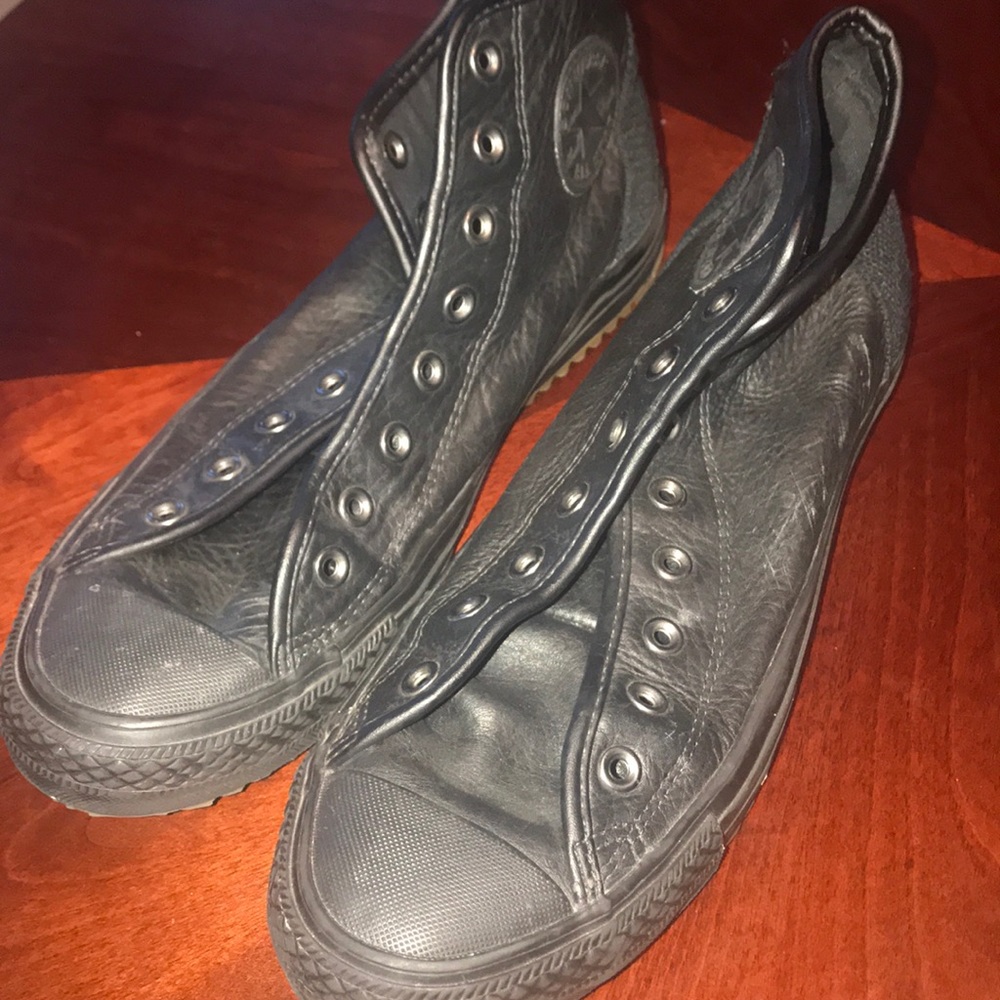 Converse ALL LEATHER BLACK US 9.5